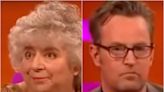 Miriam Margolyes se arrepiente de una pregunta que le hizo a Matthew Perry en ‘The Graham Norton Show’