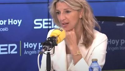 Yolanda Díaz avisa de los riesgos de una fusión de BBVA y Sabadell: “Es despreciar la atención financiera”