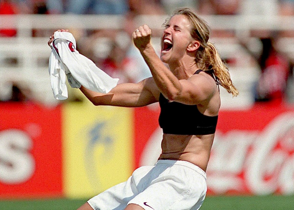 How Brandi Chastain remembers World Cup-winning PK and jersey-less celebration 25 years later