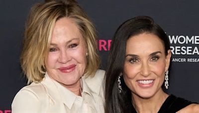 Now and Then co-stars Demi Moore, 61, and Melanie Griffith, 66, reunite on the red carpet three decades after appearing in the Nineties film