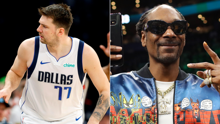 What did Luka Doncic say to Snoop Dogg? Rapper not targeted by Mavericks star's taunts despite hilarious reaction | Sporting News Australia