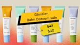 Glossier is having a rare sale on the Balm Dotcom trio, choose your scents