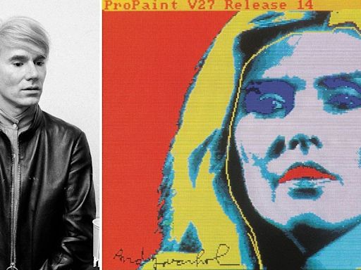Long-lost Andy Warhol portrait of Blondie's Debbie Harry to go up for private auction