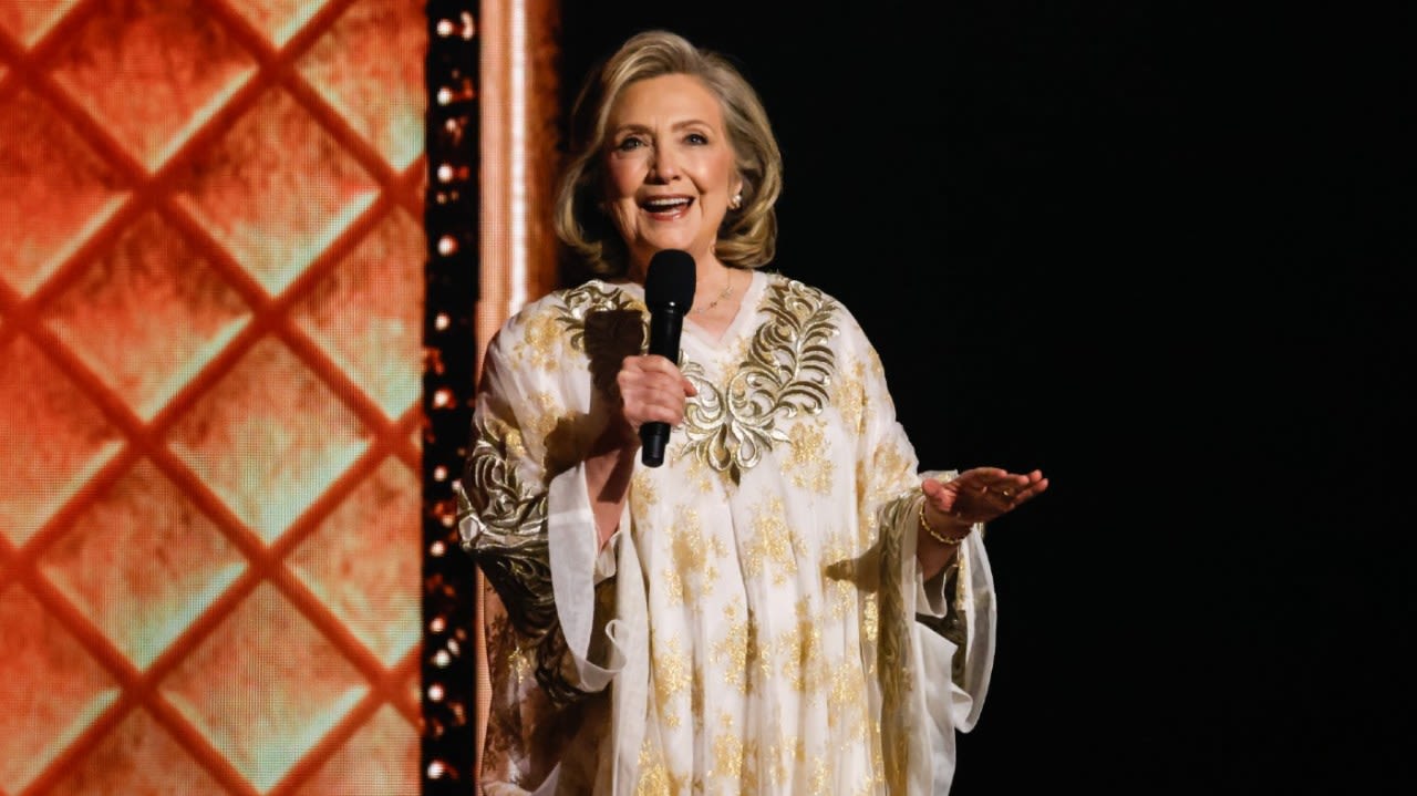 Hillary Clinton showcases ‘Suffs’ at Tony Awards, gets standing ovation