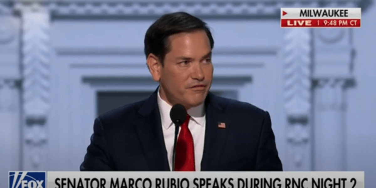 'What is up with Marco Rubio’s mouth?' Republican's oddly moving lips distract from speech