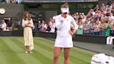 Wimbledon star Barbora Krejcikova breaks down in tears at Annabel Croft question