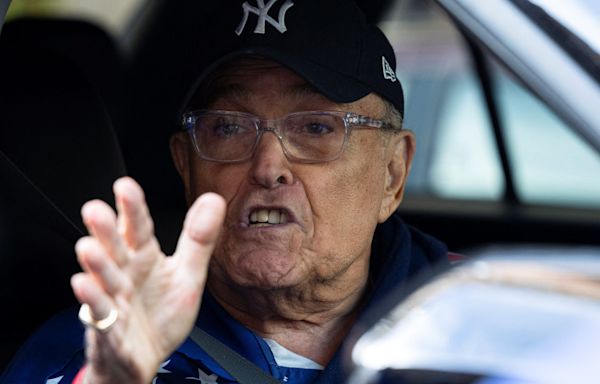 Rudy Giuliani boasted he wouldn't be served with an indictment notice — officials did just that at his 80th birthday party