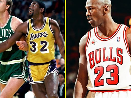 Larry Bird thought Jordan was God but told rival Magic Johnson he was from best