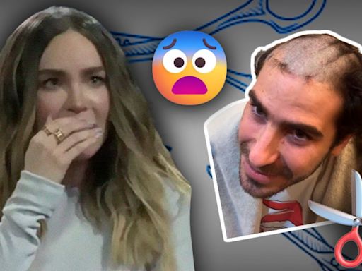 Belinda rapó ‘a rodilla’ a su hermano, Nacho Peregrín, pero rápido se arrepintió al verlo pelón