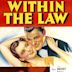 Within the Law (1939 film)