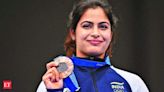 MAN(U) of steel: Manu Bhaker becomes first Indian woman shooter to win a medal at Olympics - The Economic Times