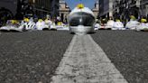 Italy G7 Transport Ministers Protest