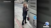 Police searching for woman accused of attacking Metro bus driver in downtown LA