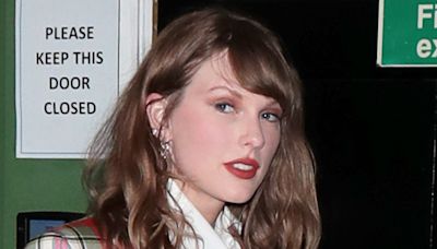 Taylor Swift looks tense on first outing since terror plot canceled her shows