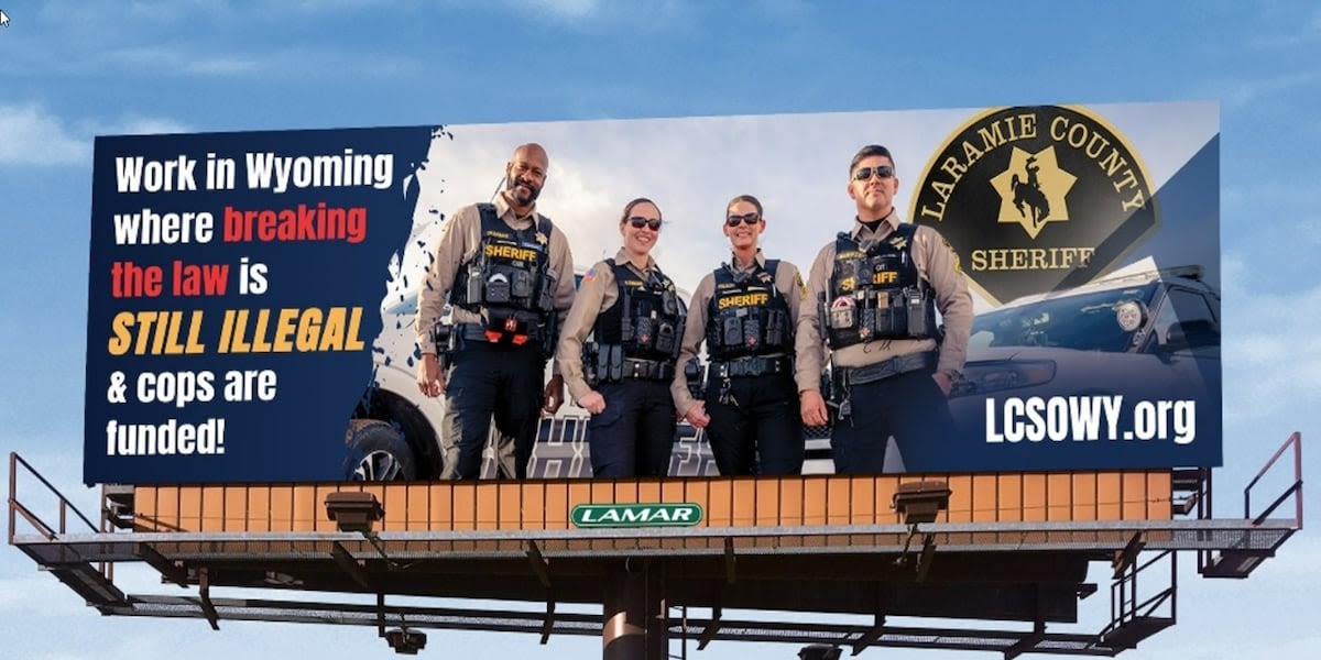 Billboard in Colorado reads ‘Work in Wyoming where breaking the law is STILL ILLEGAL’