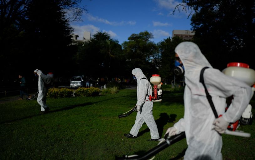 Dengue is sweeping through the Americas early this year