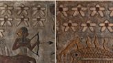 Ancient Egyptian zodiac symbols were found in a temple after archaeologists cleared away 2,000 years' worth of grime