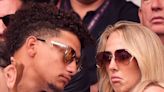 Patrick Mahomes and his wife Brittany look miserable at Wimbledon