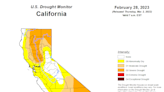 Some California regions now free of drought after recent rain and snow