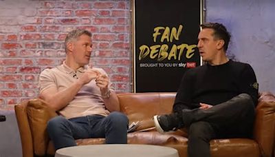 Gary Neville and Jamie Carragher clash over Ben White's controversial England snub