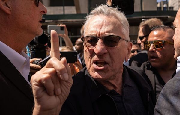 Robert De Niro’s hysterical meltdown will only drive voters towards Trump