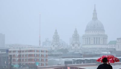 London weather: Capital to be battered by thundery showers as yellow warning issued