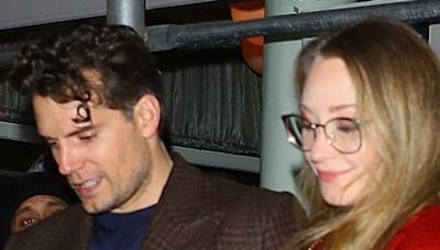 Henry Cavill and his very pregnant girlfriend step out in London