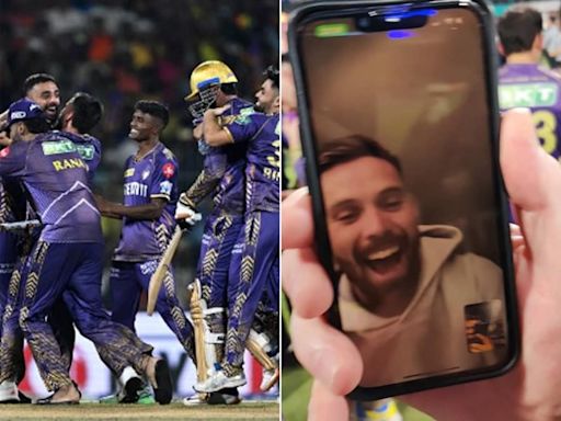 England Star Joins KKR's Celebrations After IPL 2024 Win Through Video Call - Watch | Cricket News