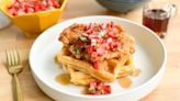 Classic Fried Chicken And Cornbread Waffles Recipe