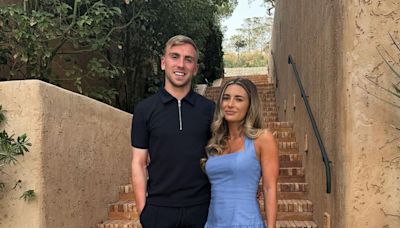 Dani Dyer cosies up to Jarrod Bowen on sunny family holiday after Euros defeat