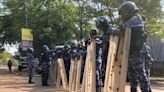 Uganda police detain protesters at anti-graft rallies