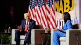 Donald Trump questions Kamala Harris’ racial identity at Black journalists’ convention