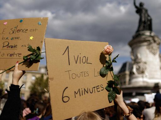 Manifestaciones en Francia en apoyo a Gisèle Pelicot y a las víctimas de violación