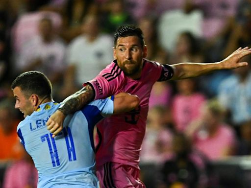 Messi vuelve con gol en la primera derrota de Miami desde marzo