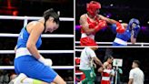 Italian boxer 'never felt punch like this' as she quit Olympic bout against athlete who failed 'gender test'