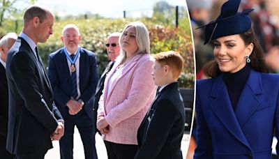 Prince William shares Princess Charlotte's favorite joke at school visit, says Kate 'would have loved' to come