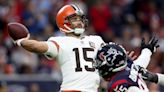 Browns QB Joe Flacco unravels in NFL playoff rout as Texans return two interceptions for TDs