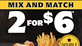 Carl’s Jr. launches two for $6 deal