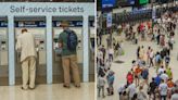 Travel chaos as now rail ticket machines go down in wake of global IT outage