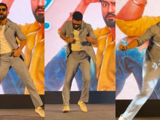 Vicky Kaushal's dance on Tauba Tauba reminds fans of Prabhu Deva