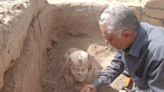 Archaeologists in Egypt unearth Sphinx-like Roman-era statue