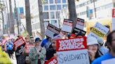 'No writers. No TV': Hollywood scribes strike over pay