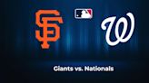 Giants vs. Nationals Probable Starting Pitching - April 10