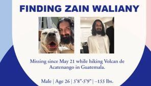 Metro Atlanta man disappears after going on a hike in Guatemala