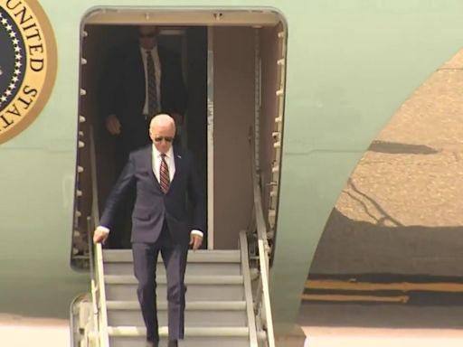 Joe Biden arrives in New Hampshire ahead of events in Nashua, Boston - Boston News, Weather, Sports | WHDH 7News