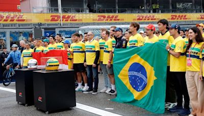 El emotivo homenaje de Fernando Alonso a Ayrton Senna en Imola: “Tuvo mucho impacto y fue una inspiración”