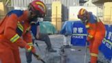 安徽消防在水泥塊中挖出屍體？滲人影片流傳 警方證實且嫌犯歸案