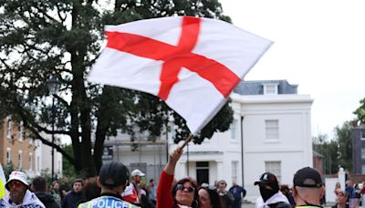 Demonstrators and counter-protesters say why they turned out tonight