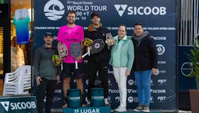 Italiano Nº 1 do mundo e gaúcho top 20 levam o título do masculino no BT 200 de Toledo (PR)