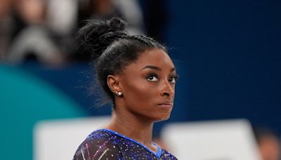 Why Simone Biles was 'stressing' big time during gymnastics all-around final